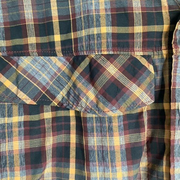 Columbia-sportswear Men's multi color Plaid Shirt Long sleev Size S - Picture 5 of 6
